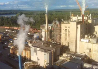 pulp and paper mill photo